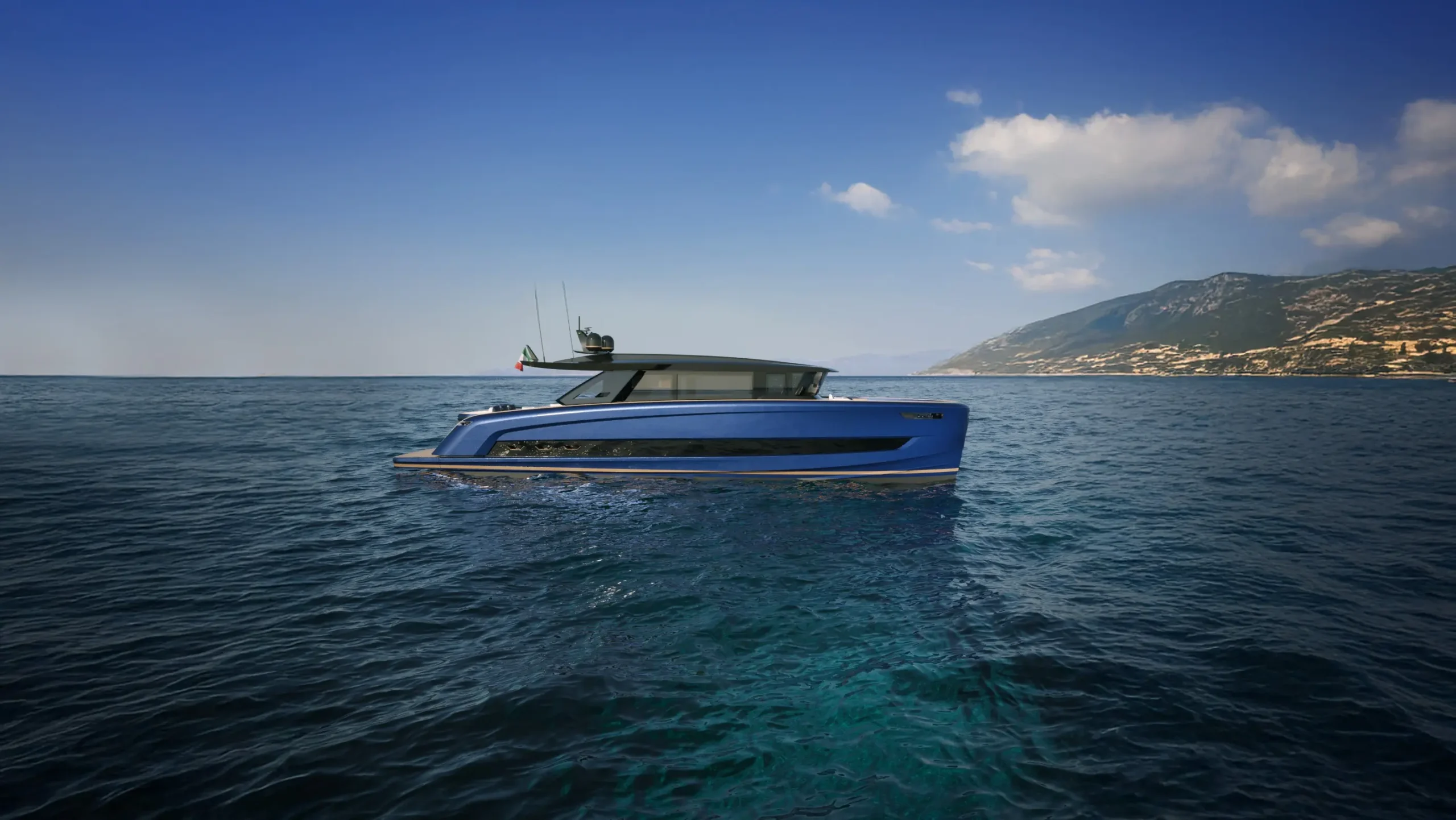 Solaris power grand coupe serie van Blue Lobster Yachts.